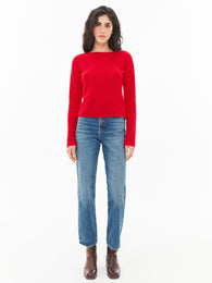 Classic Sweater in Red