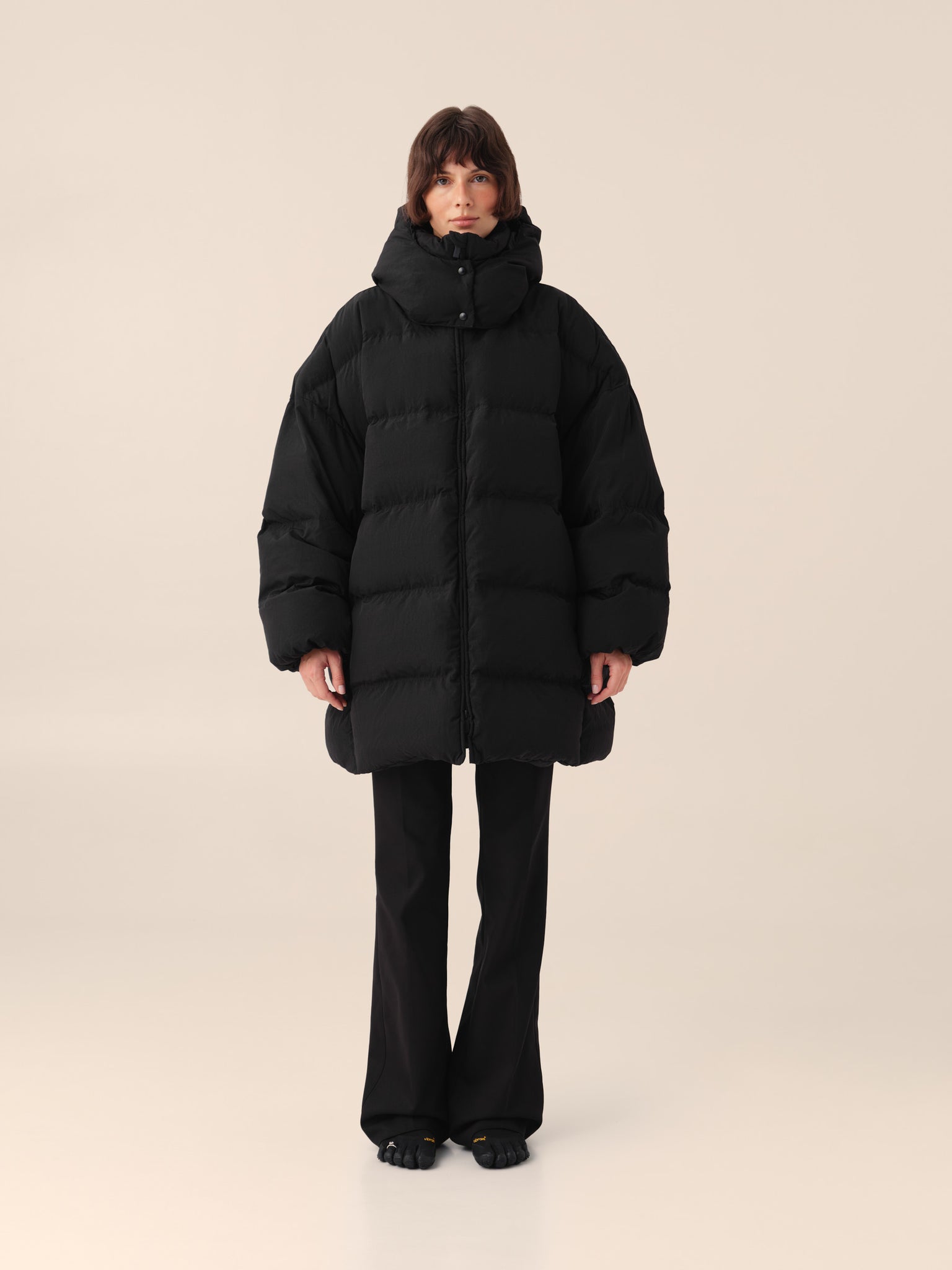 Пуховик oversize