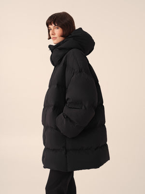 Пуховик oversize