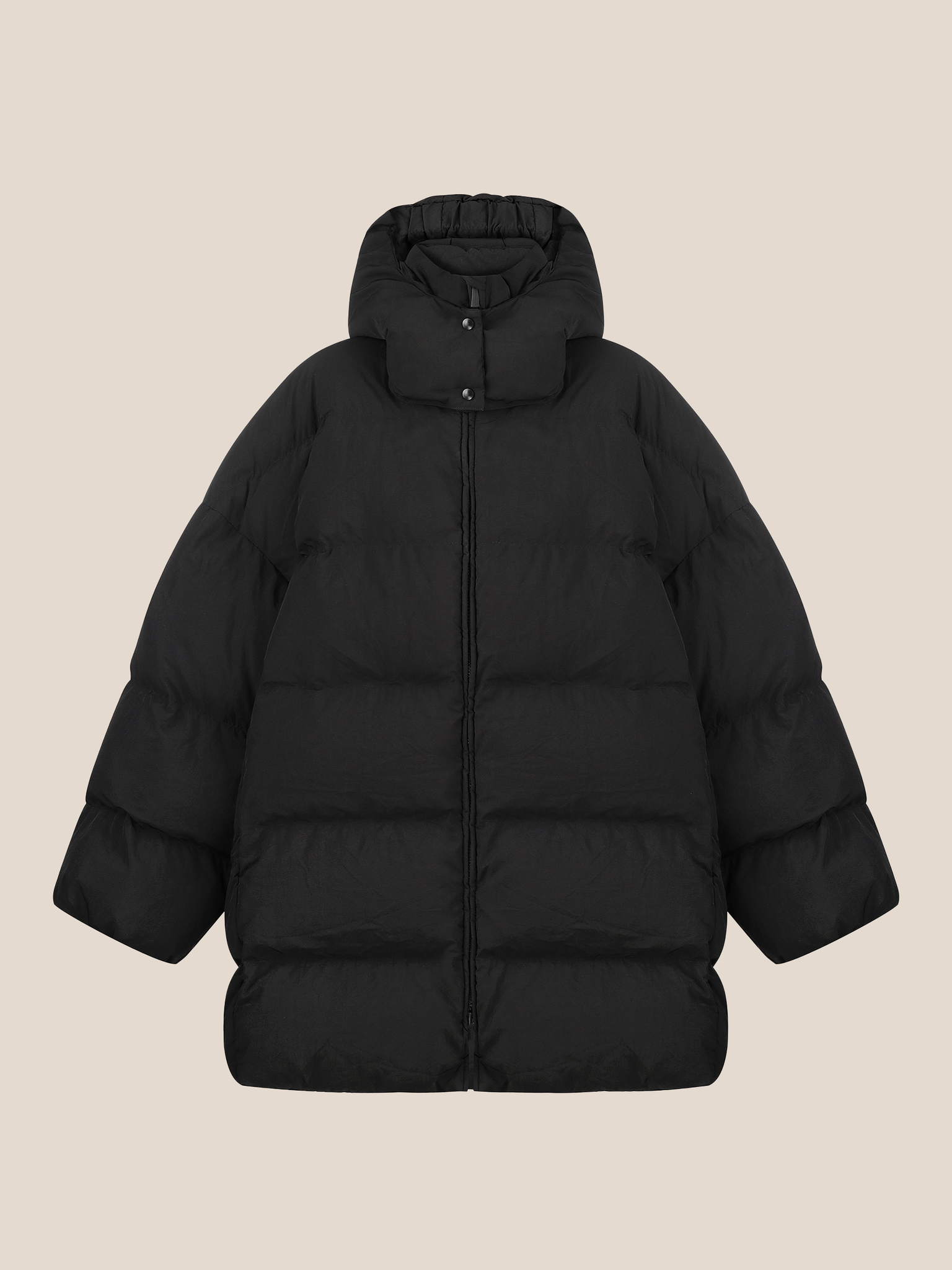 Пуховик oversize