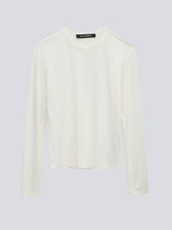 Лонгслів молочний '25